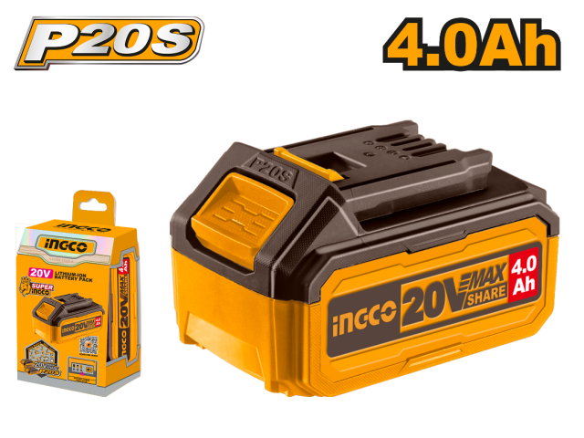 BATERIA 20V 4 AH P20S INGCO FBLI20021