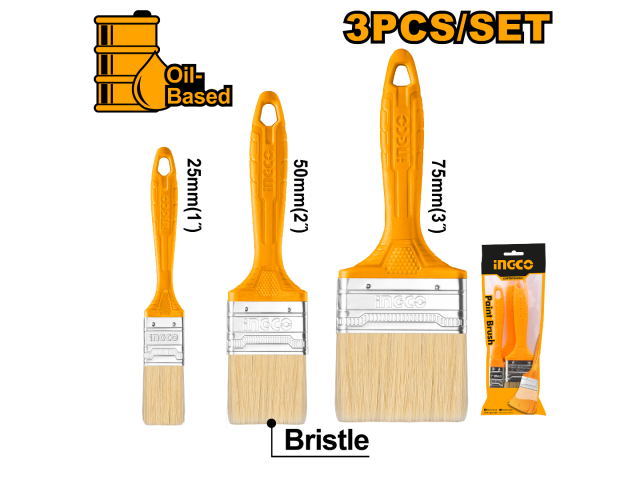 SET X3 PINCELES INGCO CHPTB7860301